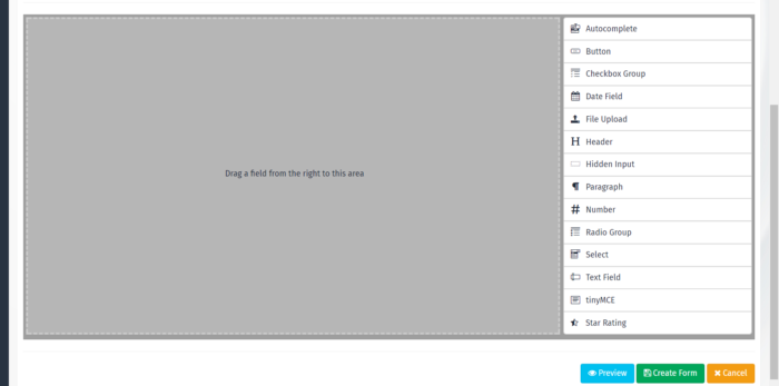 Laraship Form Builder - Best Laravel Form Builder