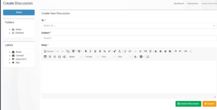 Messaging Module | Laraship