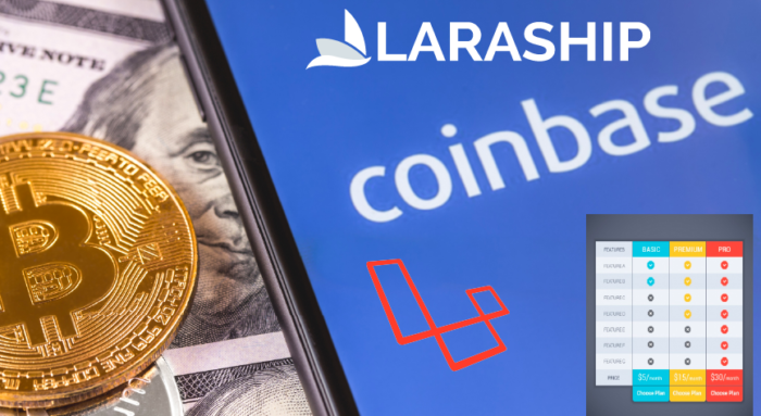 laravel coinbase payments